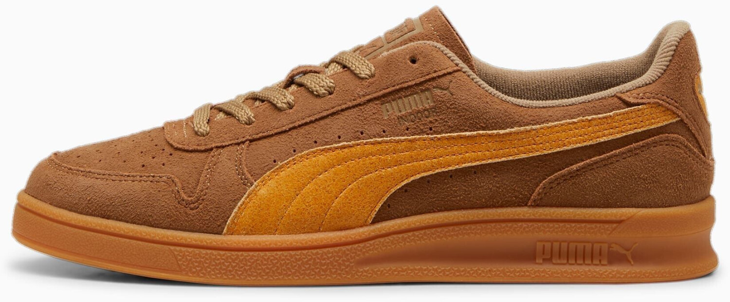 Puma Indoor R-Suede women's fashion sneakers brown