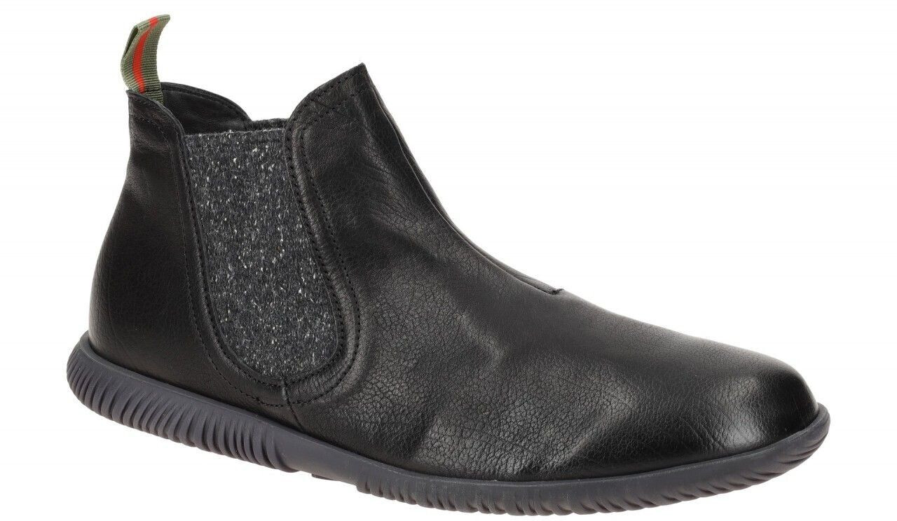 Think Hauki black smooth leather 842