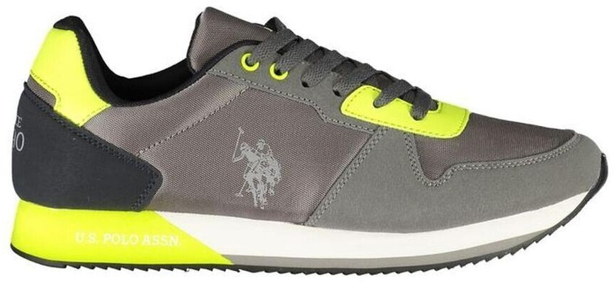 U.S. Polo Assn. Sports Sneakers elegant gray lace-up EU44 US11