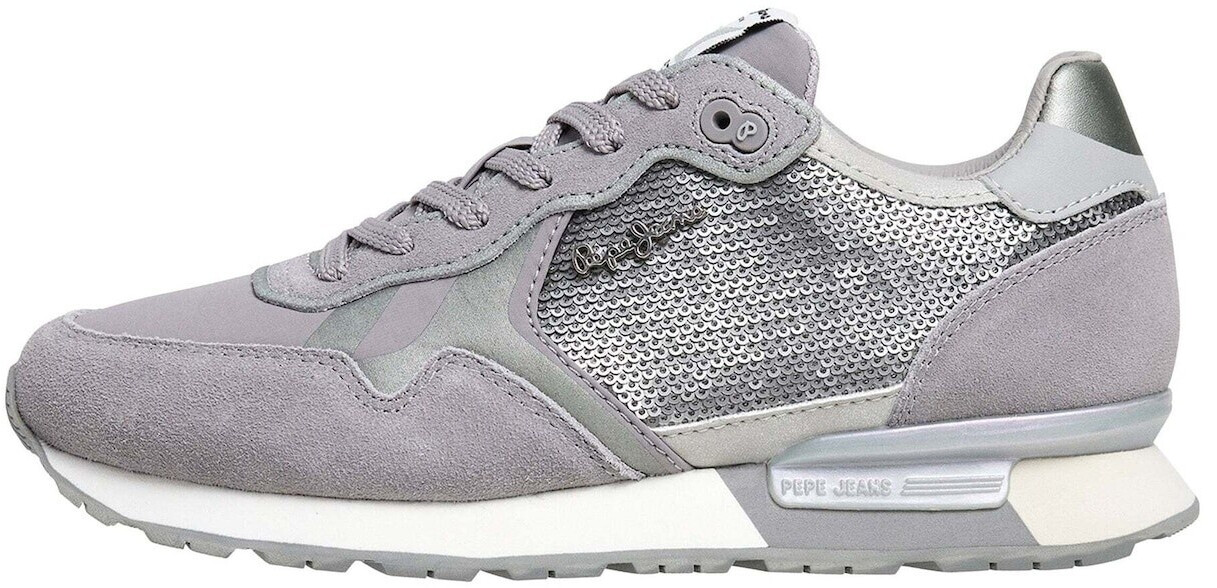 Pepe Jeans Brit Sequins Trainers grey