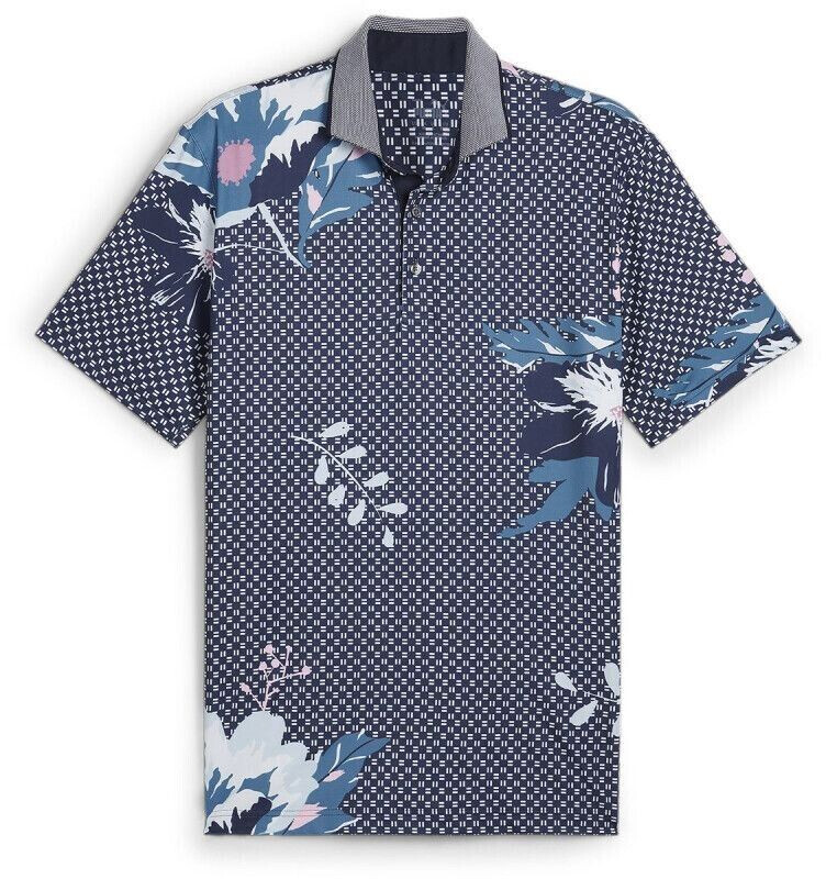 Puma Mattr Terrance Polo Shirt 01 deep navy XS