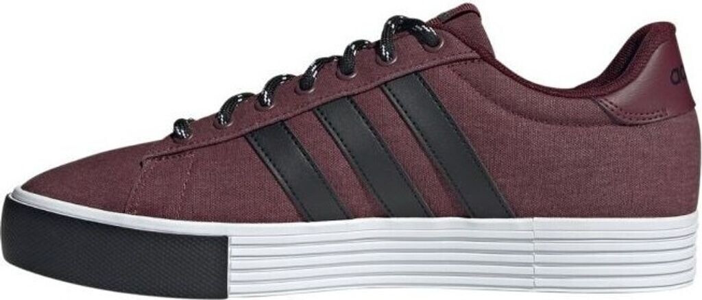 Adidas Daily Shoes maroon core black cloud white