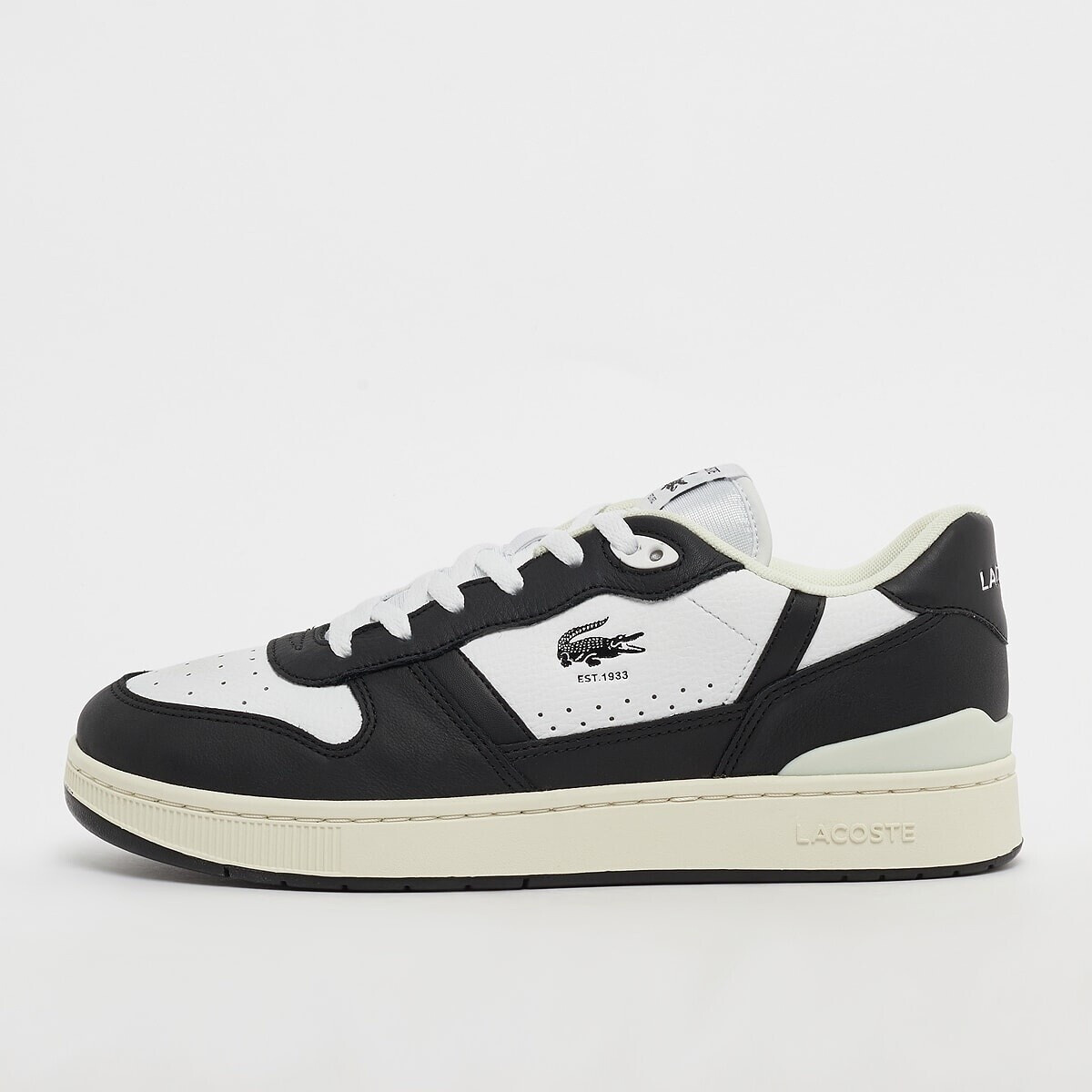 Lacoste Sneaker with label print white