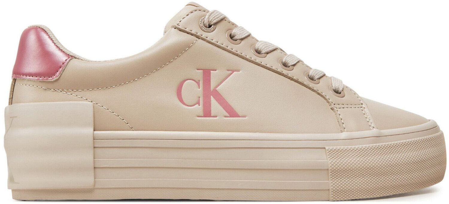 Calvin Klein Sneakers Vulc Flatform YW0YW01613 Ecru
