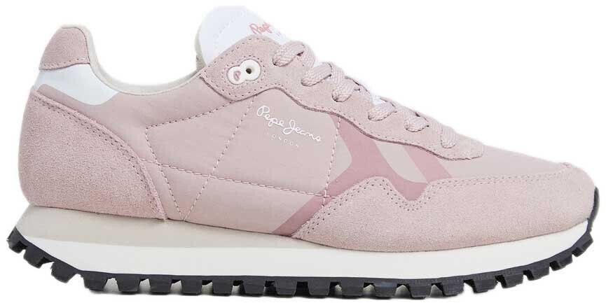 Pepe Jeans Brit-on Prints Trainers pink