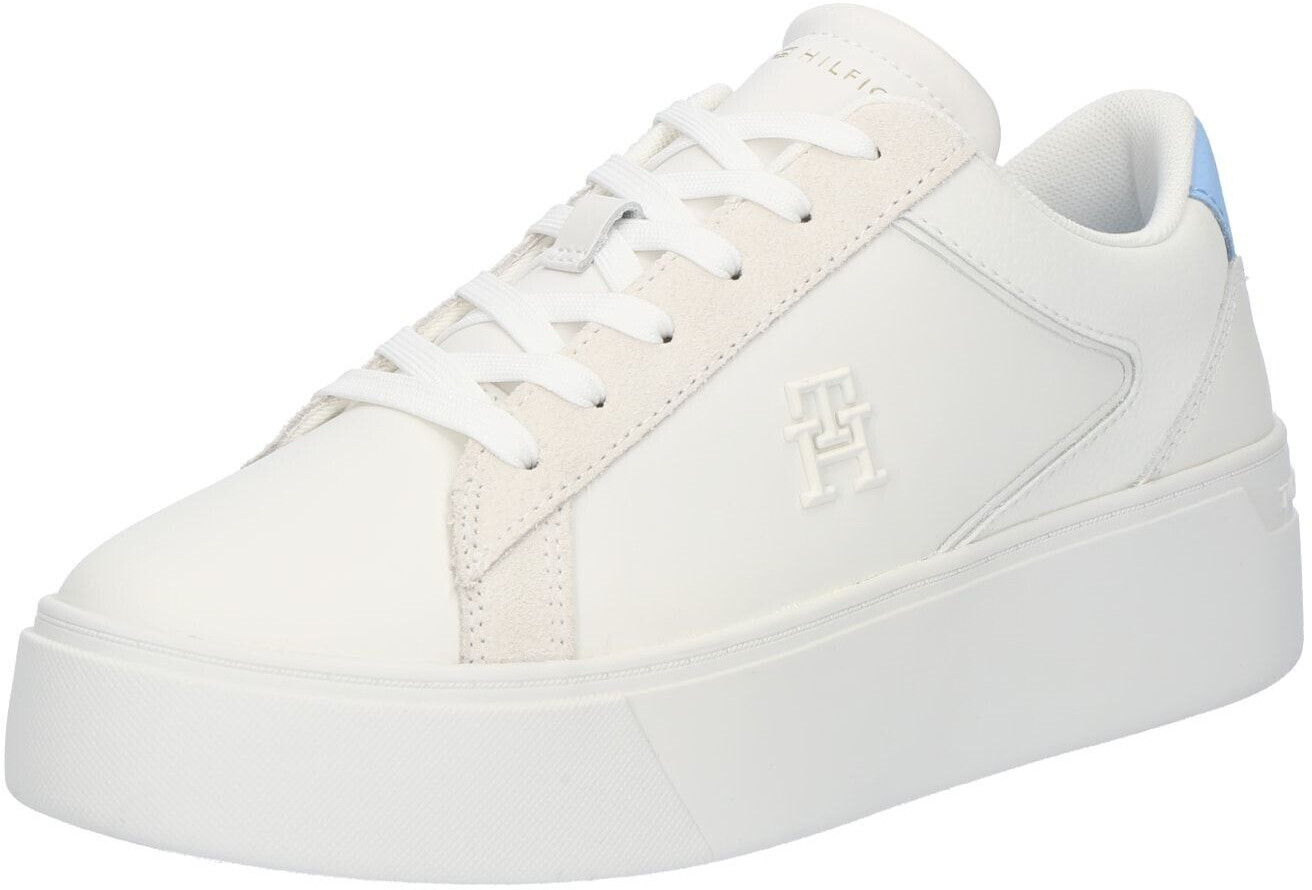 Tommy Hilfiger Sneakers Th Platform Court Sneaker Nbk Écru
