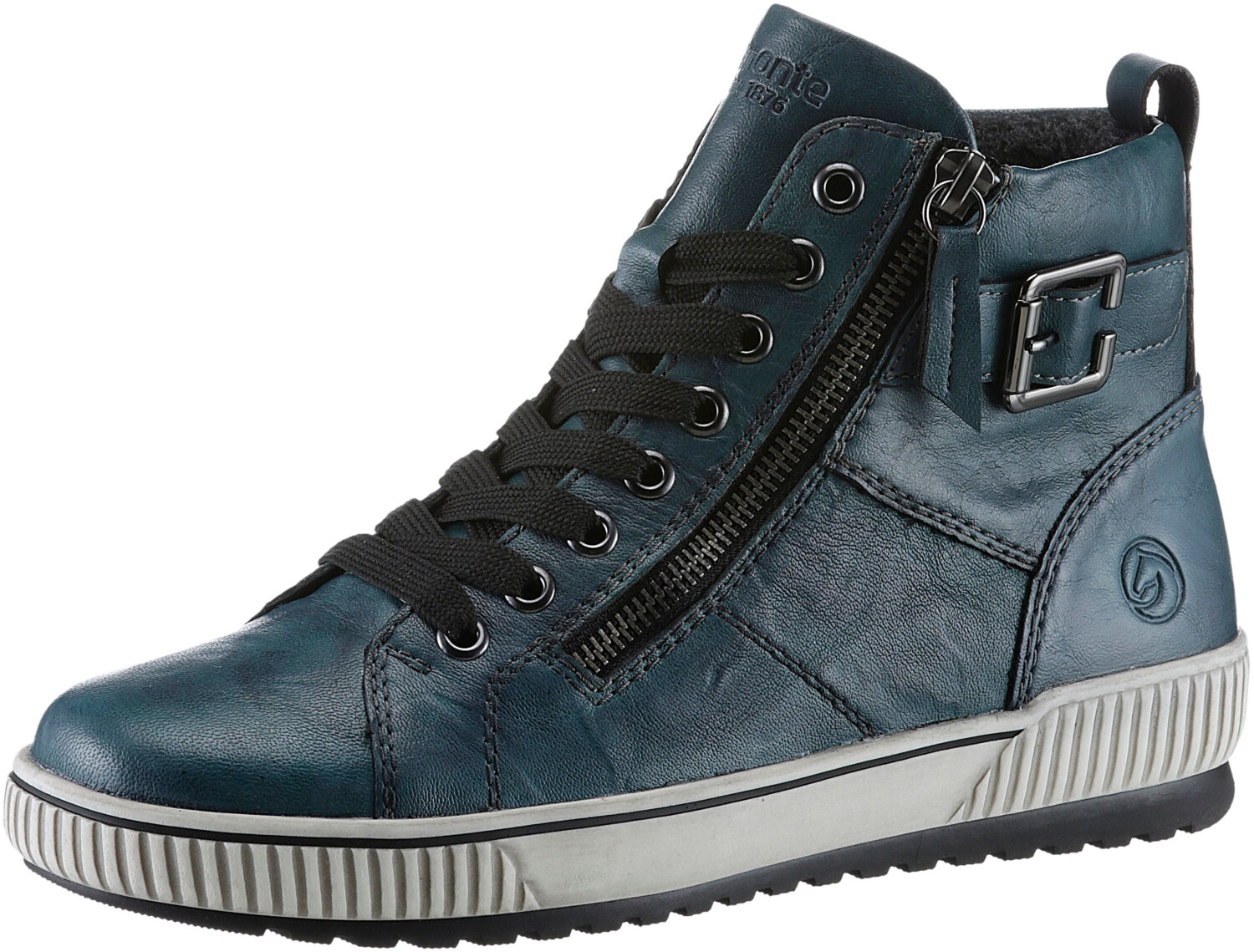 Remonte Dorndorf Platform Sneakers blue petrol 64243708-44