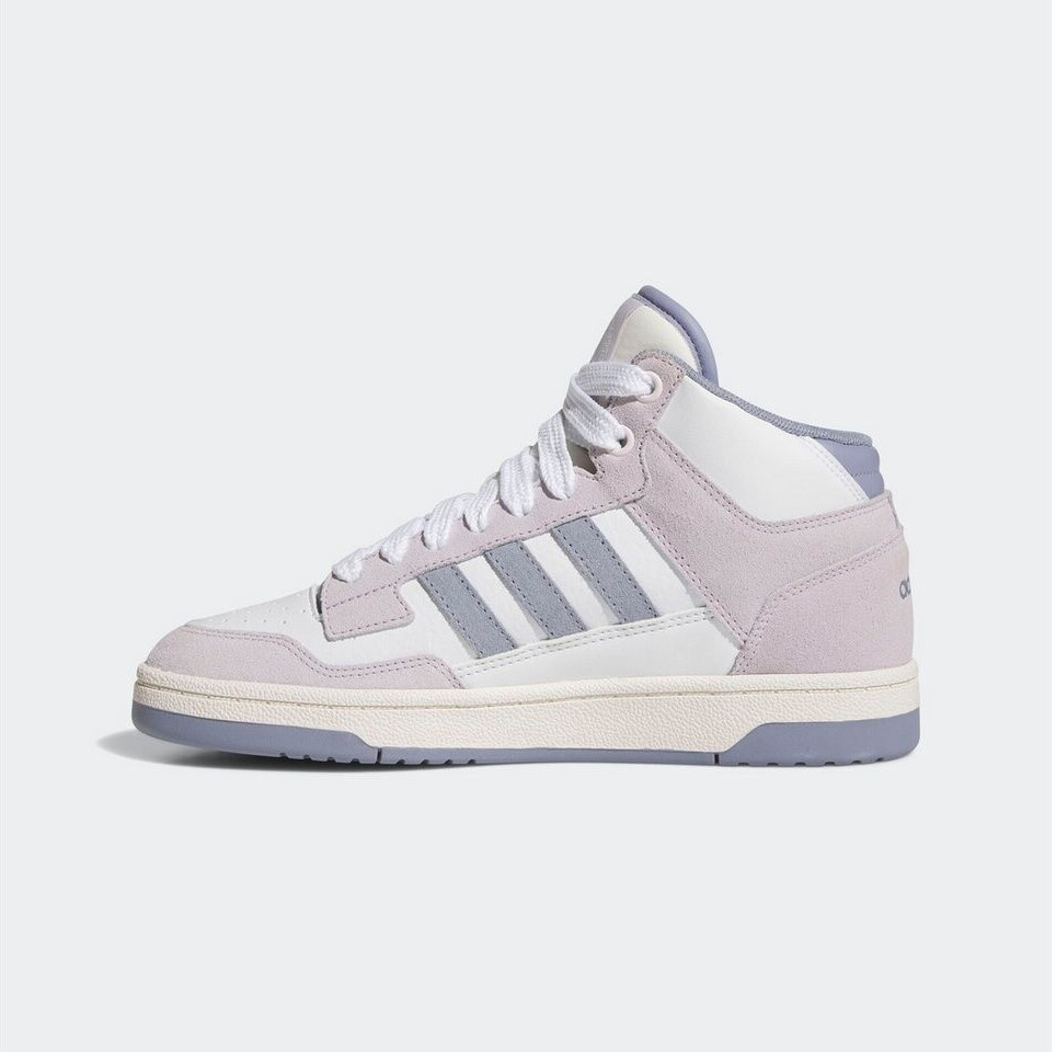 Adidas Rapid Court Mid Trainers white