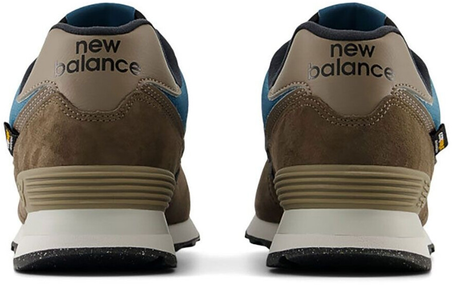 New Balance 574 dark mushroom with terrarium and black au meilleur prix sur idealo