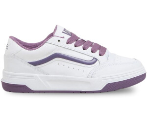 White and purple vans clearance