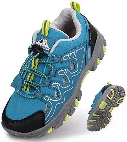 Uovo Girls hiking shoes blue green