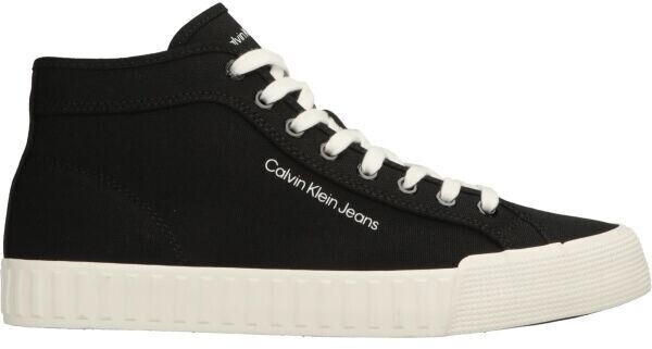 Calvin Klein SKATER VULC MID LACEUP ankle sneaker black