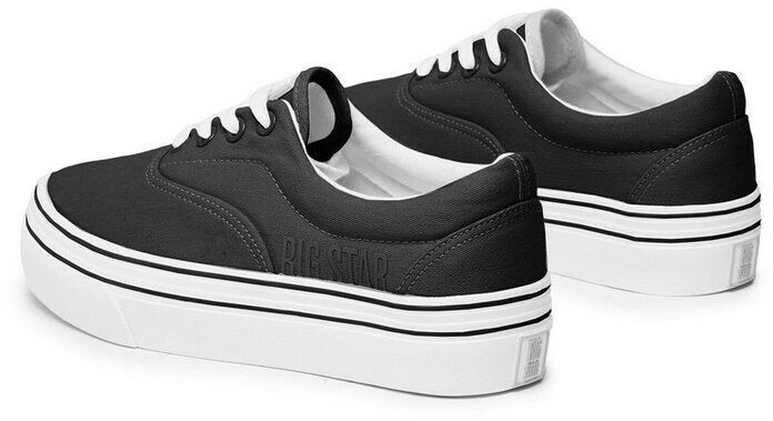 Big Star Fabric Sneakers LL274230 black