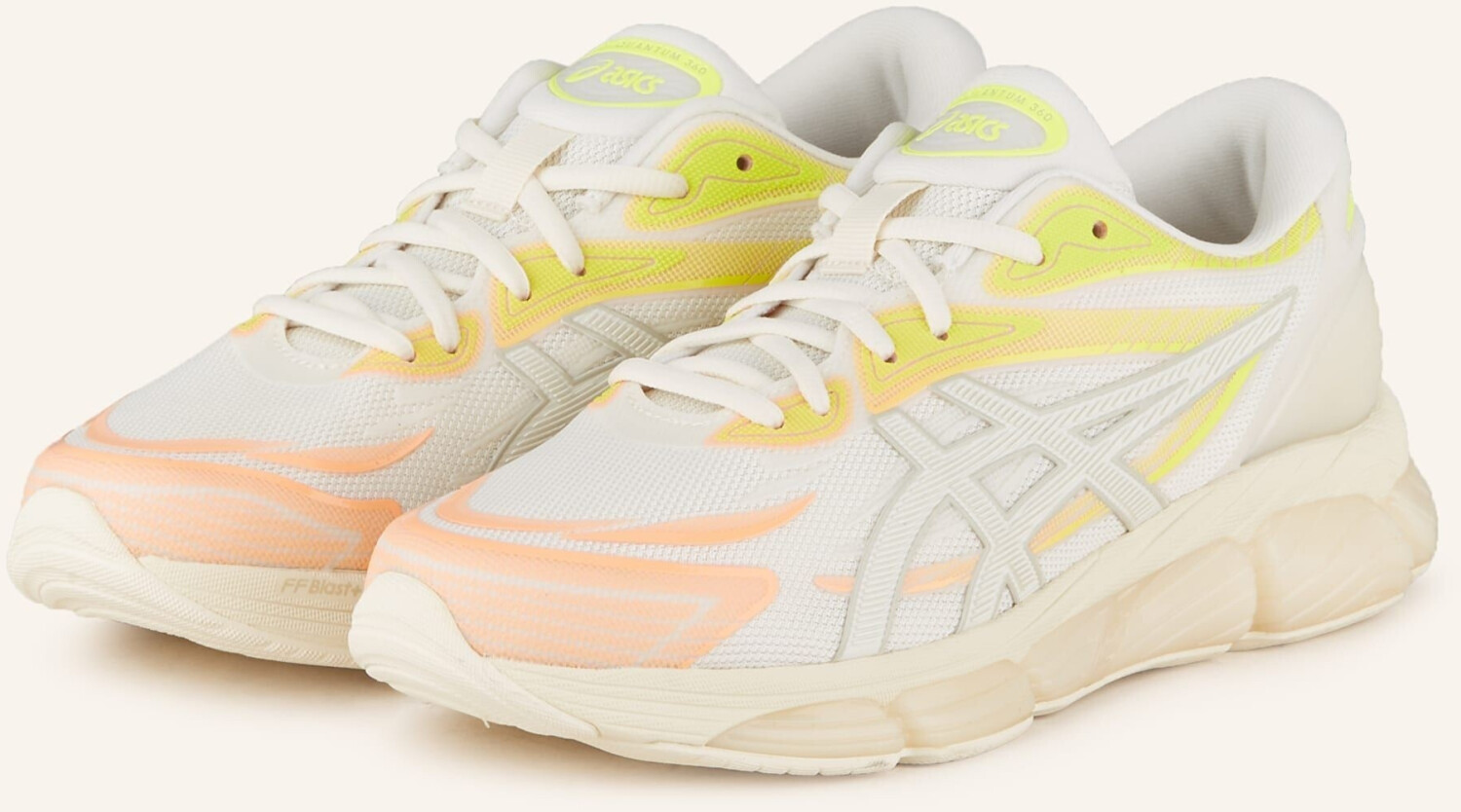 Asics Gel Quantum 360 VIII paris cream safety yellow au meilleur prix sur idealo