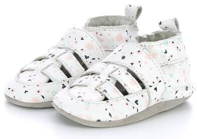 Robeez SANDIZ Slipper white flowers