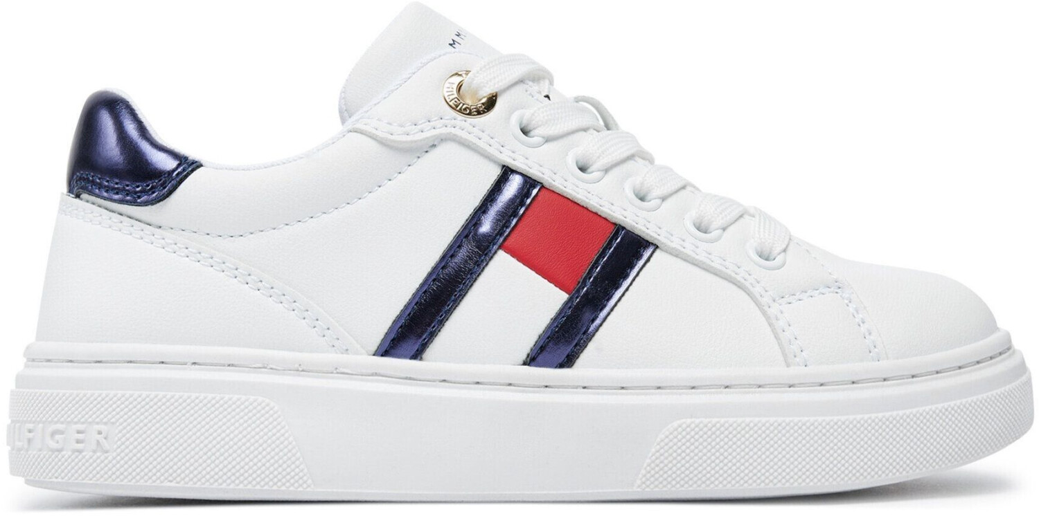 Tommy Hilfiger Flag Low Cut Lace-Up Sneaker A
