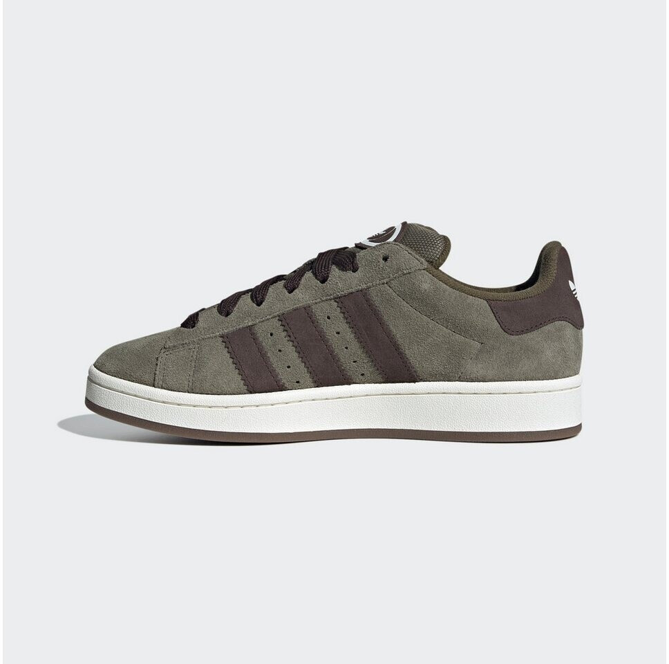 Adidas Campus 00s Shoe Olive Strata Dark Brown Cloud White