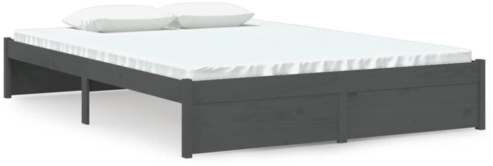 vidaXL Solid wood bed 140x190cm (814931)