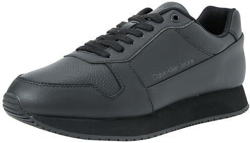 Calvin Klein Leather Sneaker black Triple Black