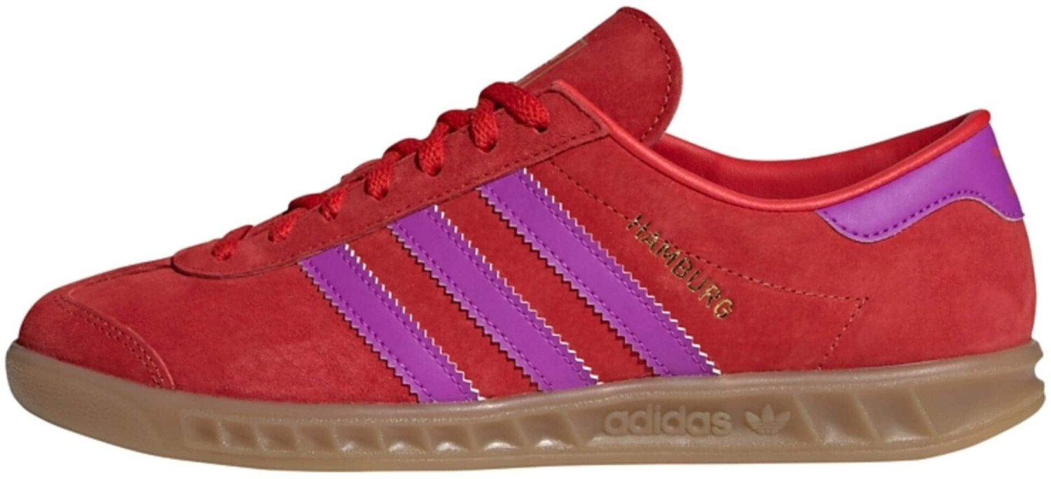Adidas Hamburg Shoe red purple Burst gum