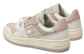Tommy Hilfiger Sneakers TJW Retro Basket Total Logo Écru