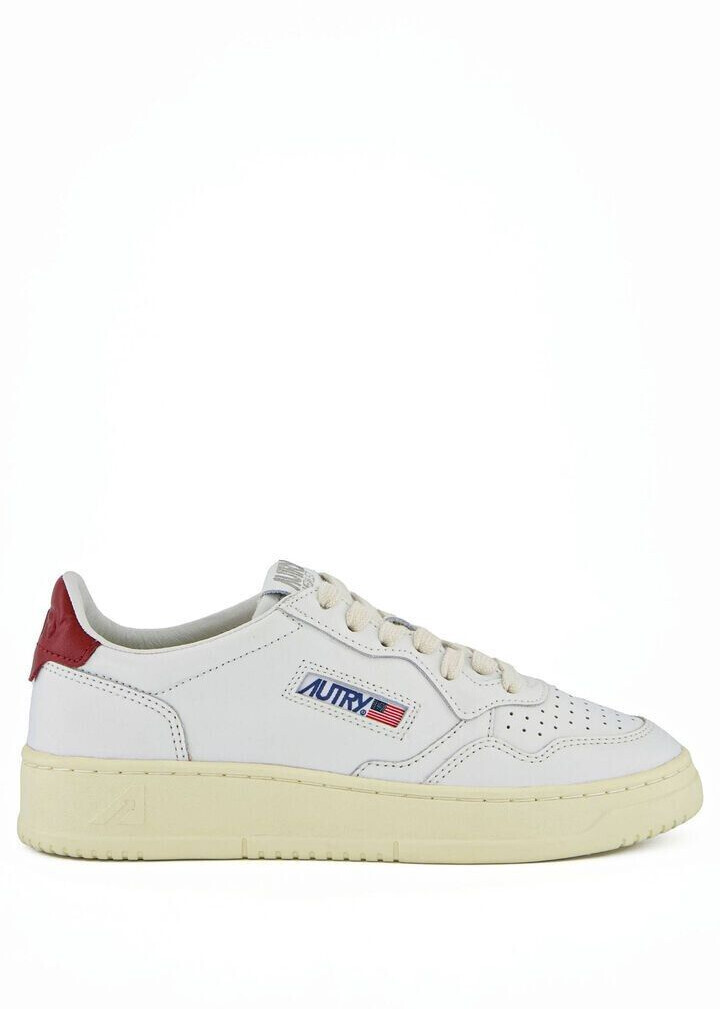 AUTRY Sneaker MEDIALIST LOW made of leather white