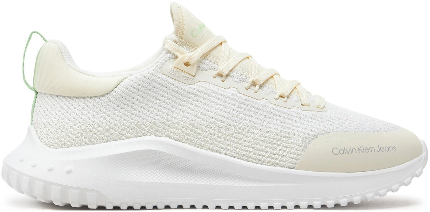 Calvin Klein Sneakers Eva Runner Low Sock Kt Mtr YW0YW01484 ecru