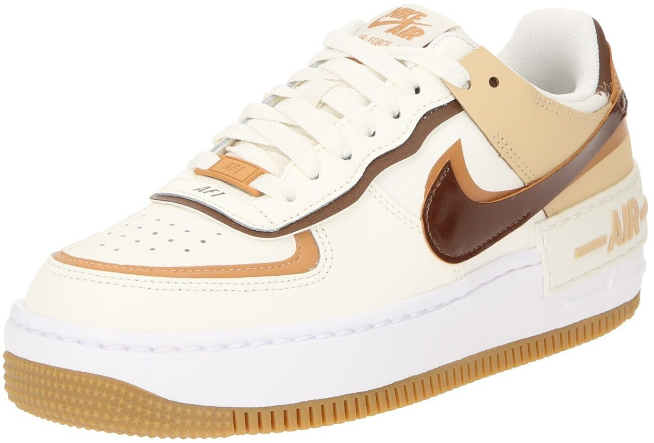 Nike air force 1 femme marron sales