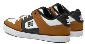 DC Shoes Pure Elastic Skate Shoes wheat white