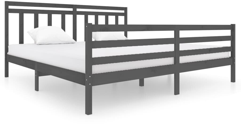 vidaXL Solid wood bed 200x200cm (3100676)