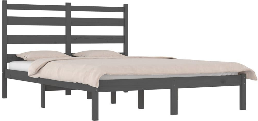 vidaXL Solid wood bed pine 120x200cm (3103645)