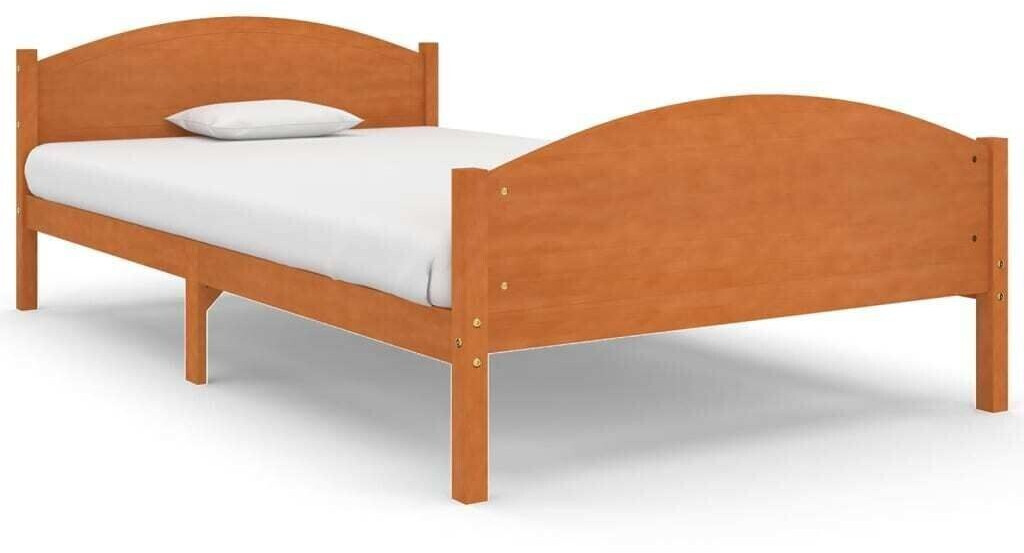 vidaXL Solid wood bed pine 120x200cm (322038)