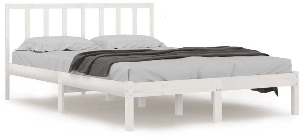 vidaXL Solid wood bed pine 140x200cm (3105072)