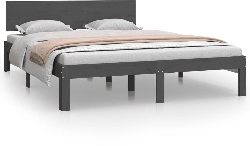 vidaXL Solid wood bed pine 140x200cm (810497)