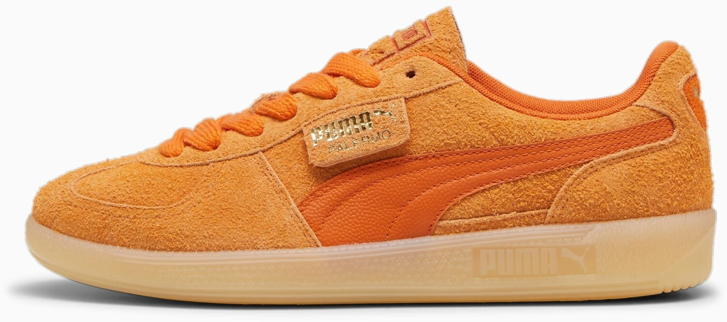 Puma Palermo Hairy Lowtop orange