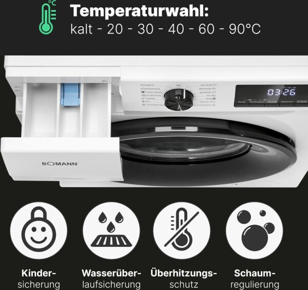 Bomann WA 7175 weiß, Bild 8