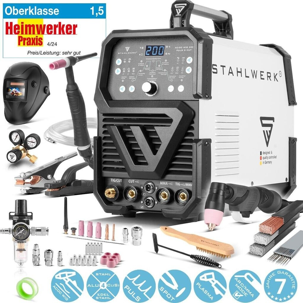 Stahlwerk AC/DC WIG 200 Puls D Cut (1038) ab 1.031,99 ...