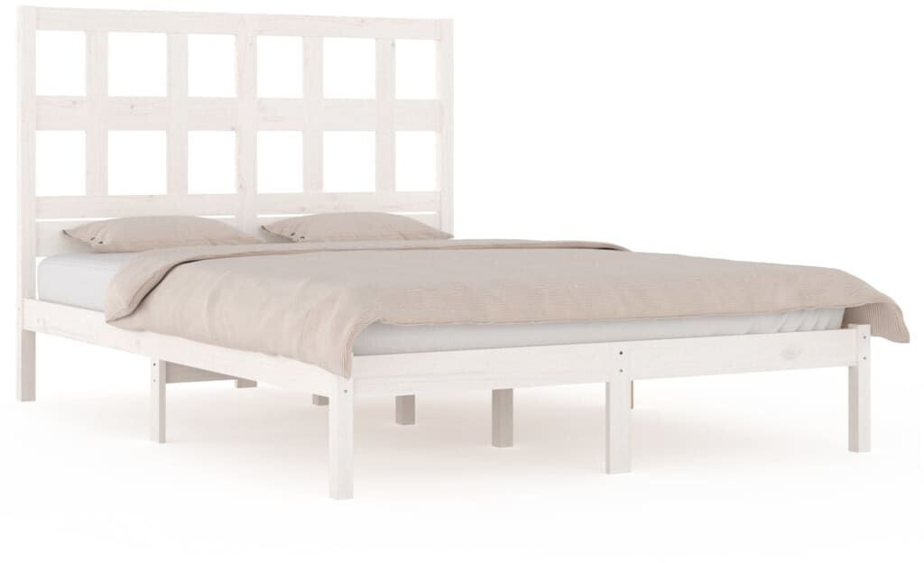 vidaXL Solid wood bed pine 150x200cm (3104484)