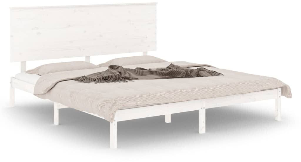 vidaXL Solid wood bed pine 200x200cm (3104824)