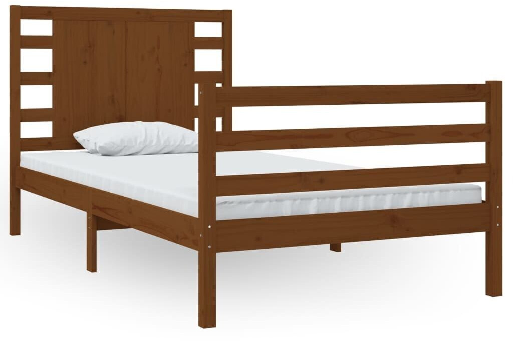 vidaXL Solid wood bed pine 90x200cm (3104271)