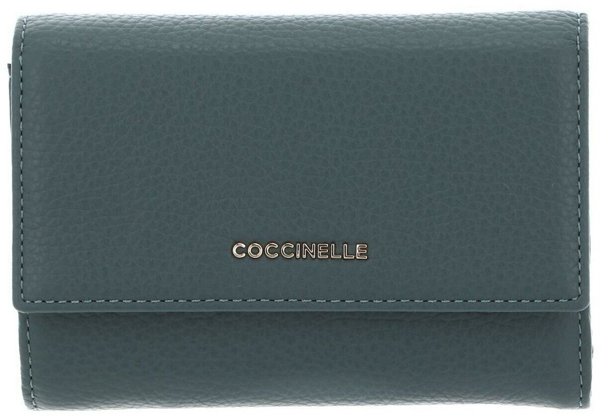 Coccinelle Metallic Soft Wallet (E2MW5116601) kale green