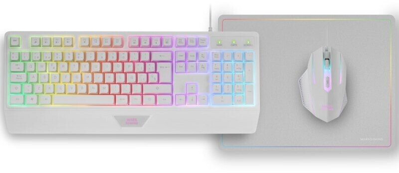 Mars Gaming MCP124 Combo White (ES)