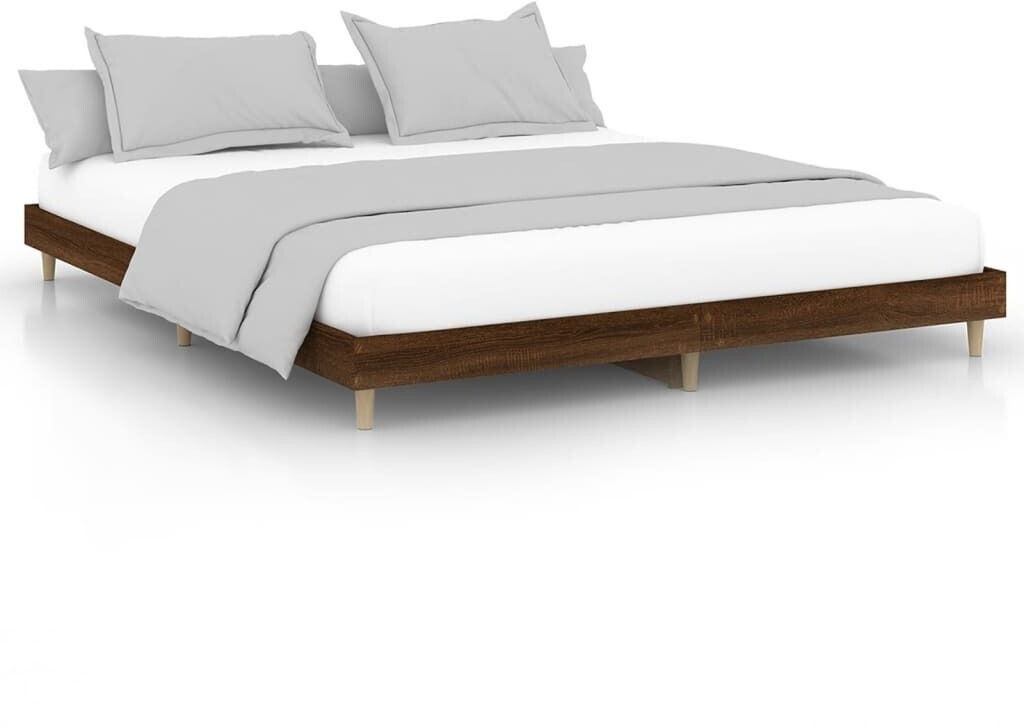 vidaXL Bed frame made of wood 160x200cm (832028)