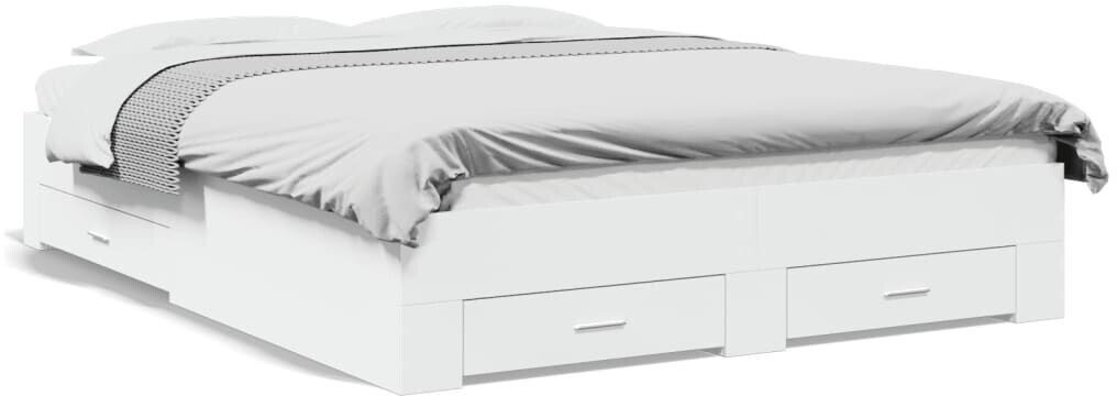vidaXL Bed frame with drawers made of wood 140x200cm (3280384)