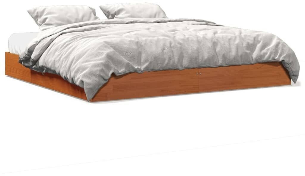 vidaXL Solid wood bed pine 180x200cm (844815)