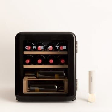 CREATE Winecooler Retro Black