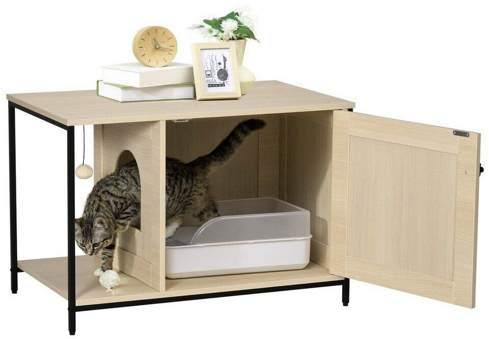 Pawhut Maison de toilette pour chat Pawhut Maison de toilette pour chat