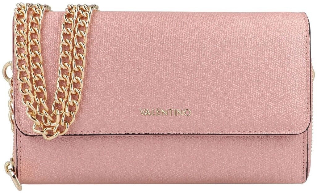Valentino Bags Kalua Clutch Wallet (VBS8CF17) rosa metallizzato