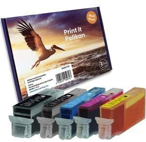Pelikan Ink for Canon PGI-550XL / CLI-551XL 5 Pack
