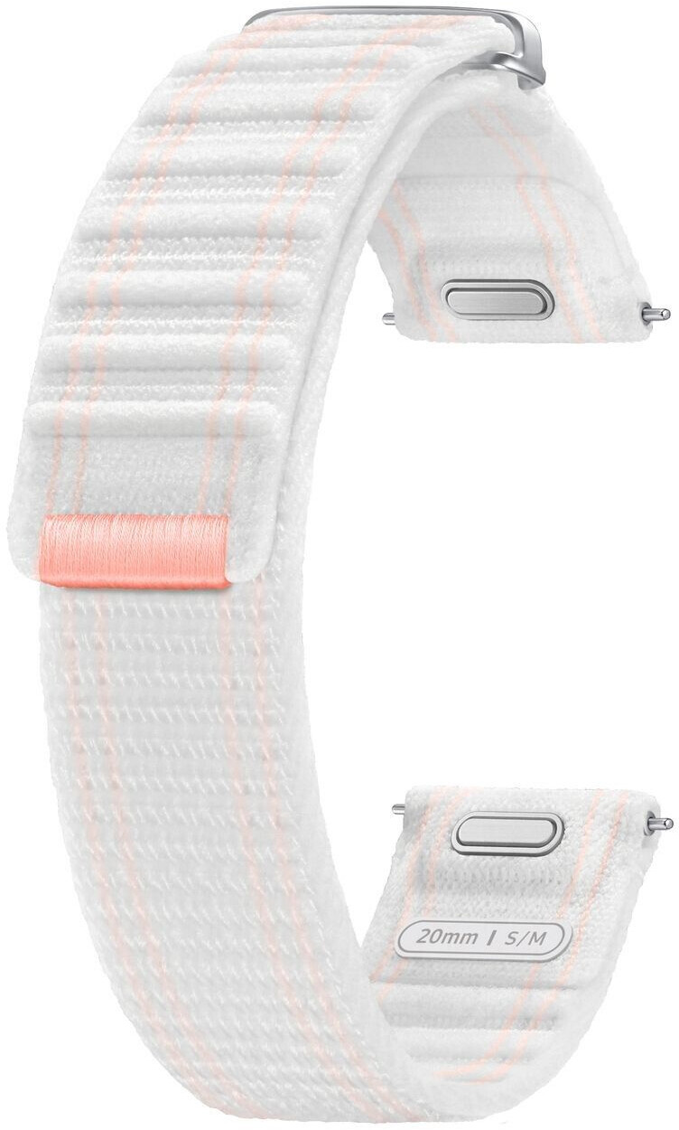 Samsung Fabric Band S/M ET-SVL31 Galaxy Watch7 Pink White